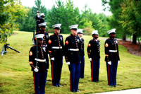 A Marine is laid to rest